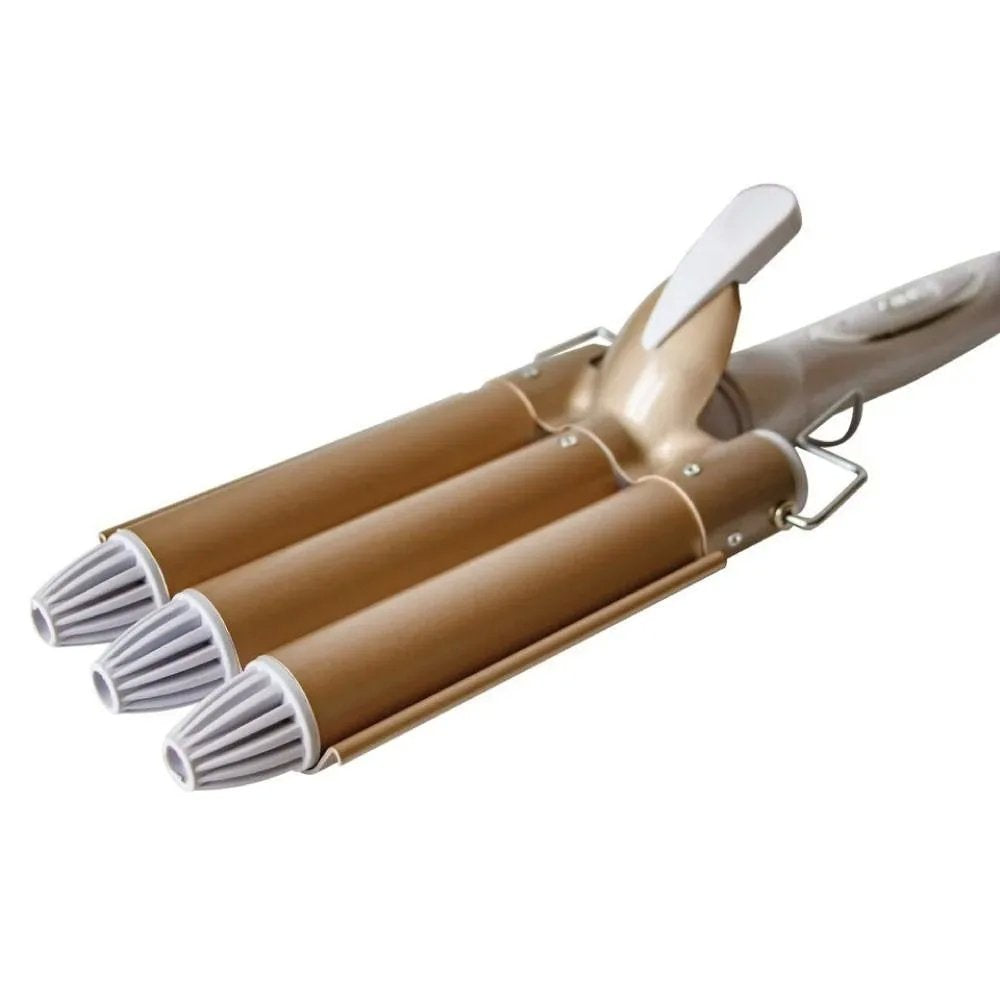 Magic Wave Arricciacapelli Professionale 3 Tubi in Ceramica